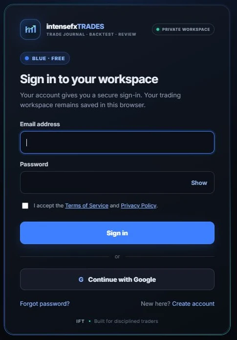 Sign-in card